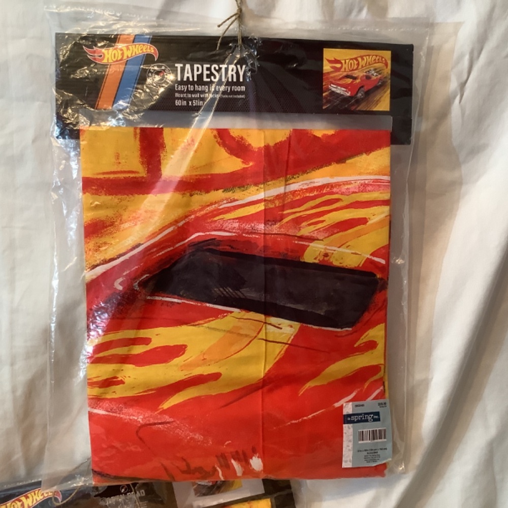 NWT  Tapestry Hot Wheels‎ Open Road Tapestry - Picture 2 of 9